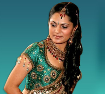 Indian bridal make-up